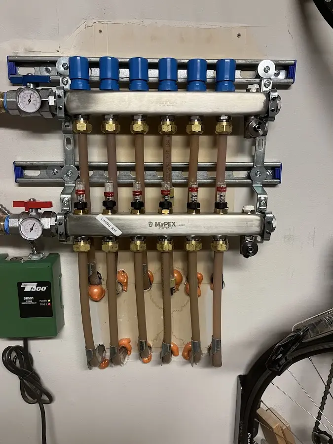 Plumber performing Leak Detection at a residential property in South Abington